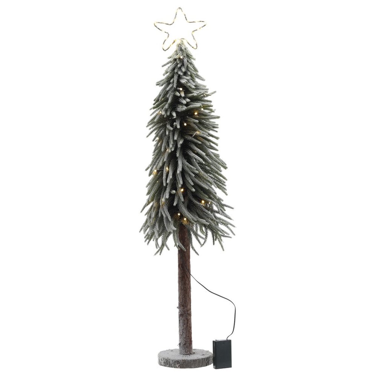 Изображение товара Декоративная гирлянда L126 W14 H11 см серебристая для интерьера и праздника