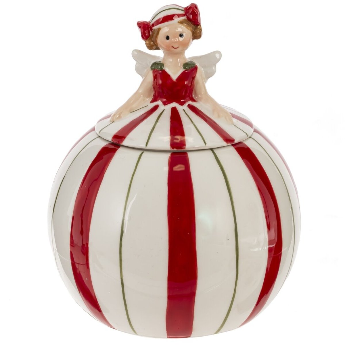 Изображение товара Конфетница Девочка 300 мл L95 W95 H13 см многоцветный