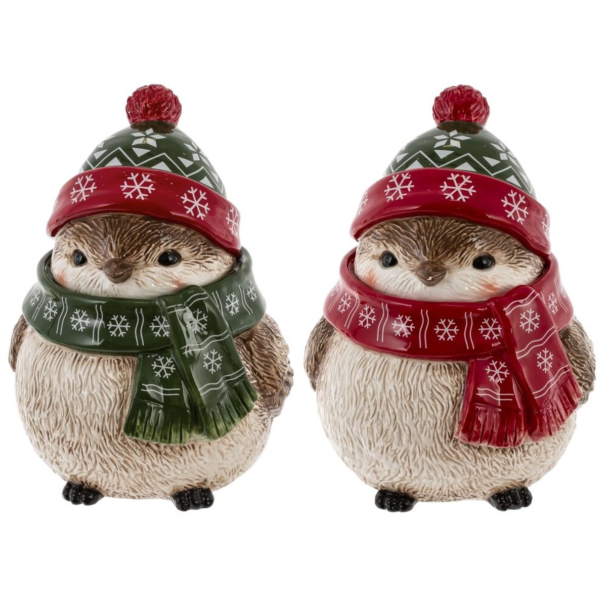 Изображение товара Керамическая конфетница Птичка объем 800 мл многоцветная для праздничного стола