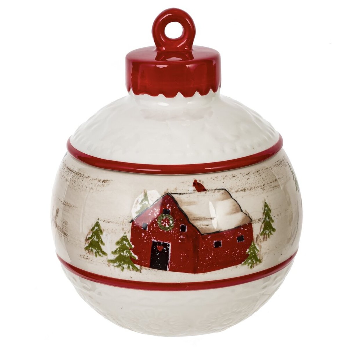 Изображение товара Конфетница из керамики 1200 мл зеленая для сладостей и украшения стола