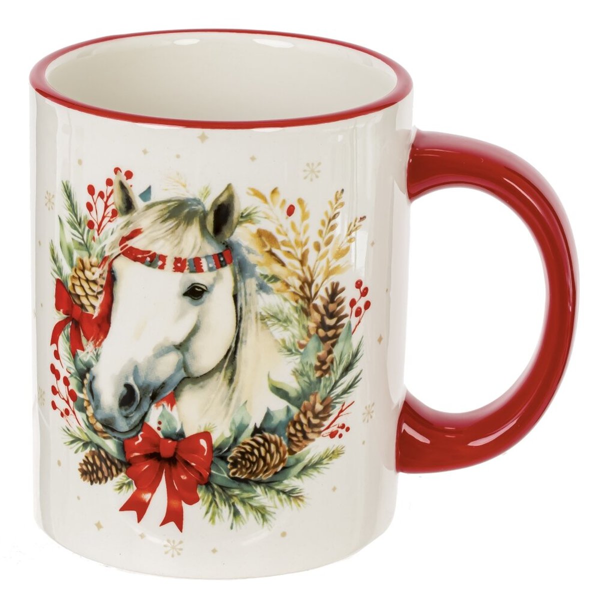 Изображение товара Кружка Лошадь 250 мл L11 W8 H9 см многоцветный