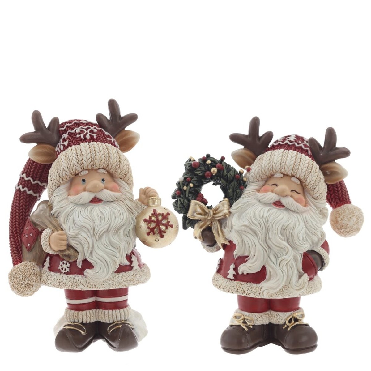 Изображение товара Декоративная фигурка Дед Мороз 12 см для новогоднего украшения интерьер