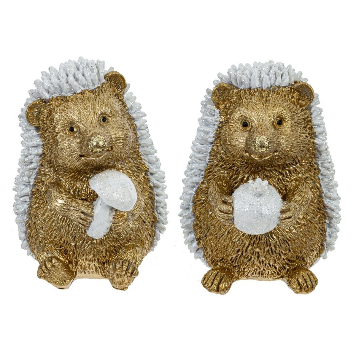 Изображение товара Декоративная фигурка Ежик для новогоднего интерьера 10 см