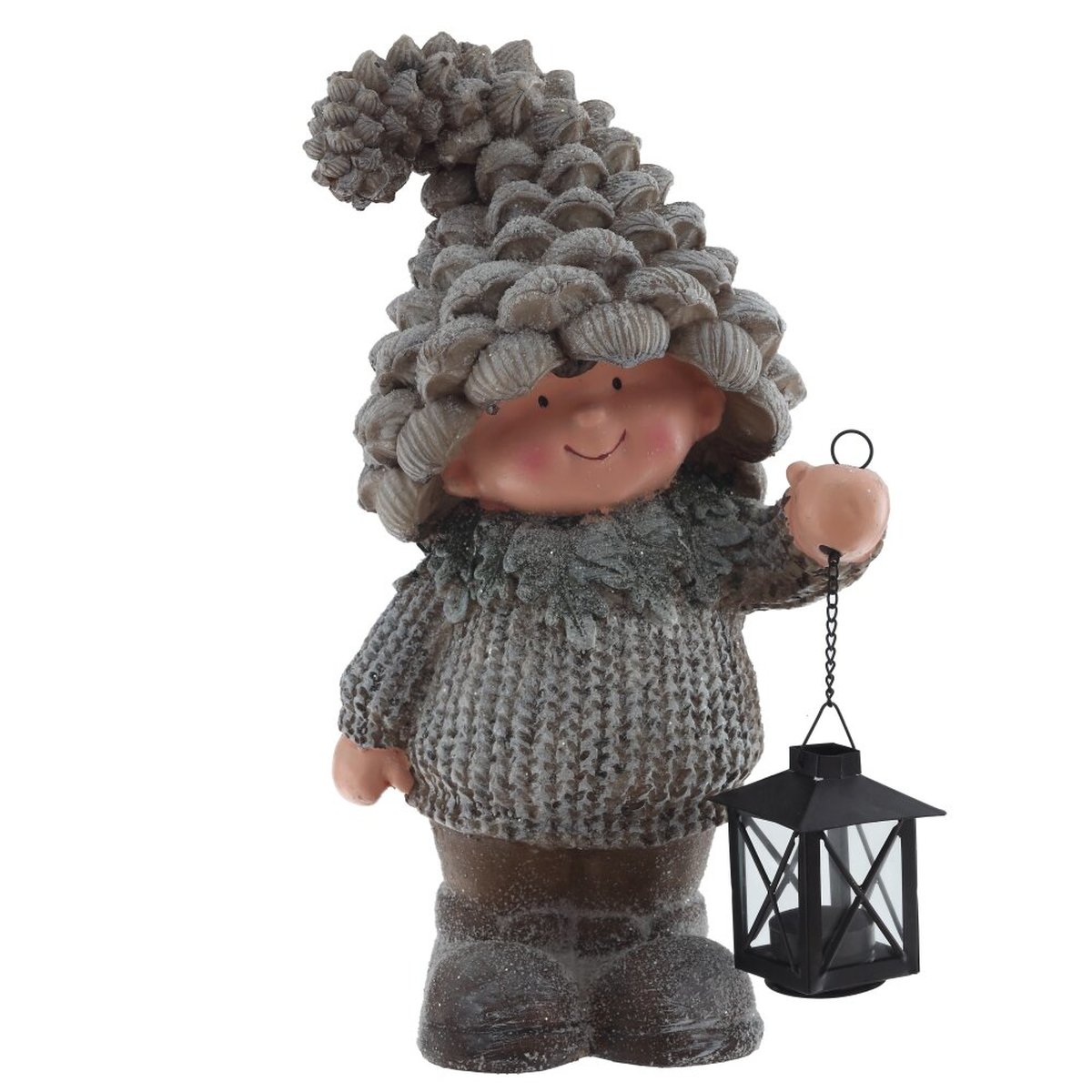 Изображение товара Фигурка декоративная Лошадь с подсветкой (2хLR44) L6 W10 H18 см белый