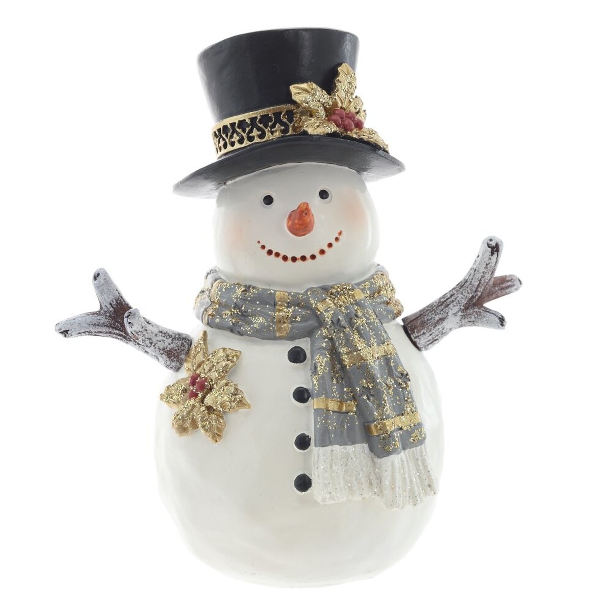 Изображение товара Фигурка декоративная Сани L57 W20,5 H37,5 см красный