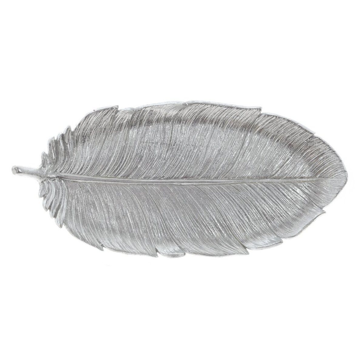 Изображение товара Декоративное блюдо Северное Сияние L35 W16,5 H2,5 см серебристое