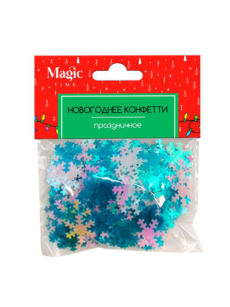 Изображение товара Новогоднее конфетти Феникс-Презент 1,5х10х13 см арт.92292