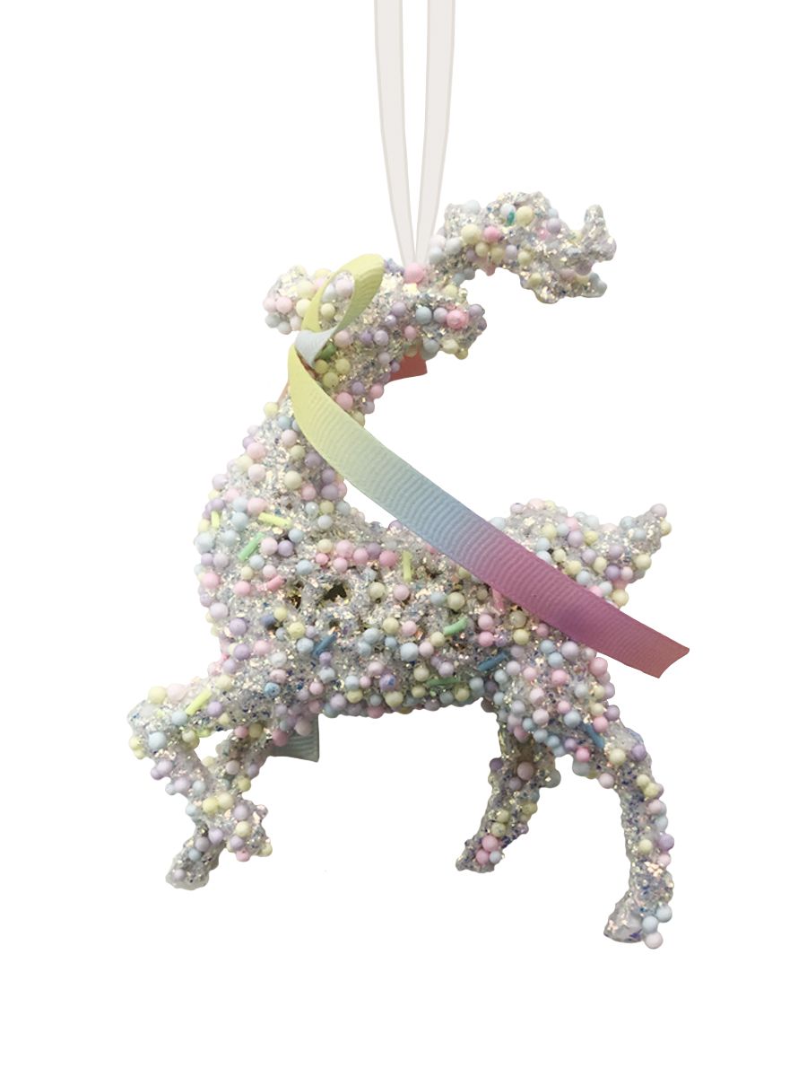 Изображение товара Новогоднее подвесное украшение многоцветное 11,5x3x14,5 арт.95394