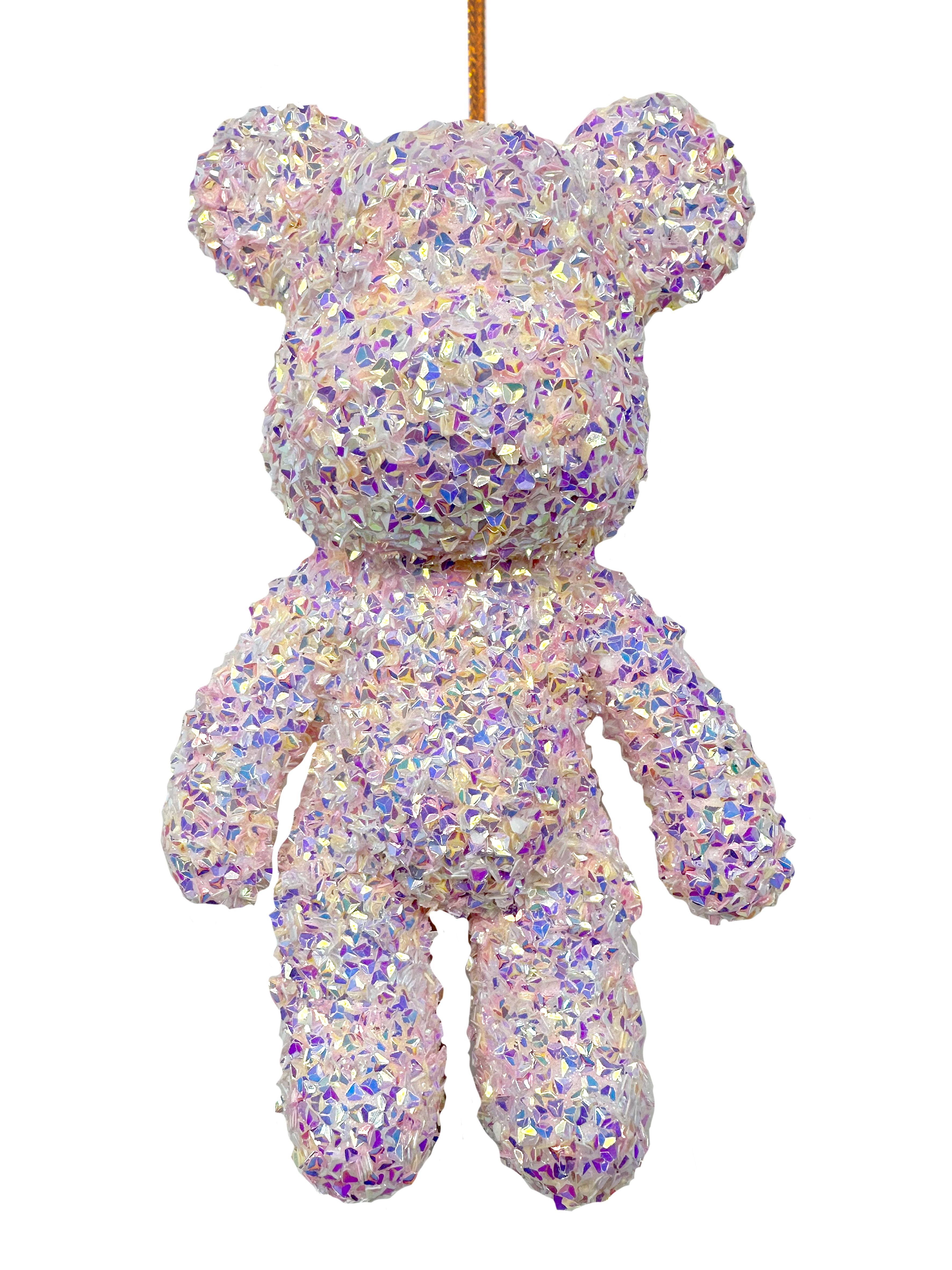 Изображение товара Новогоднее подвесное украшение 17,5х10х7 см розовое арт.94527