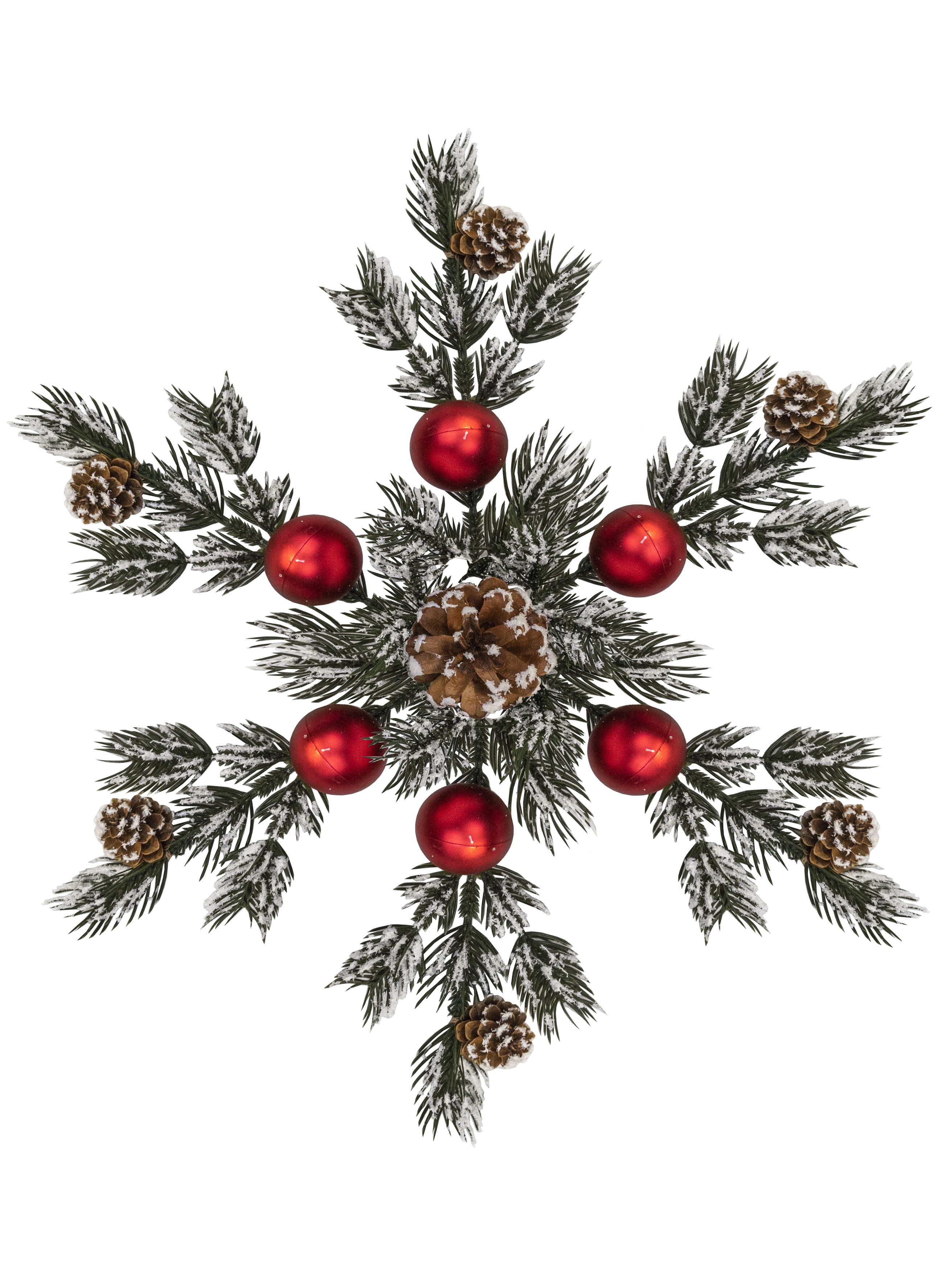 Изображение товара Новогоднее подвесное украшение, 6,5х42х42, арт.92458