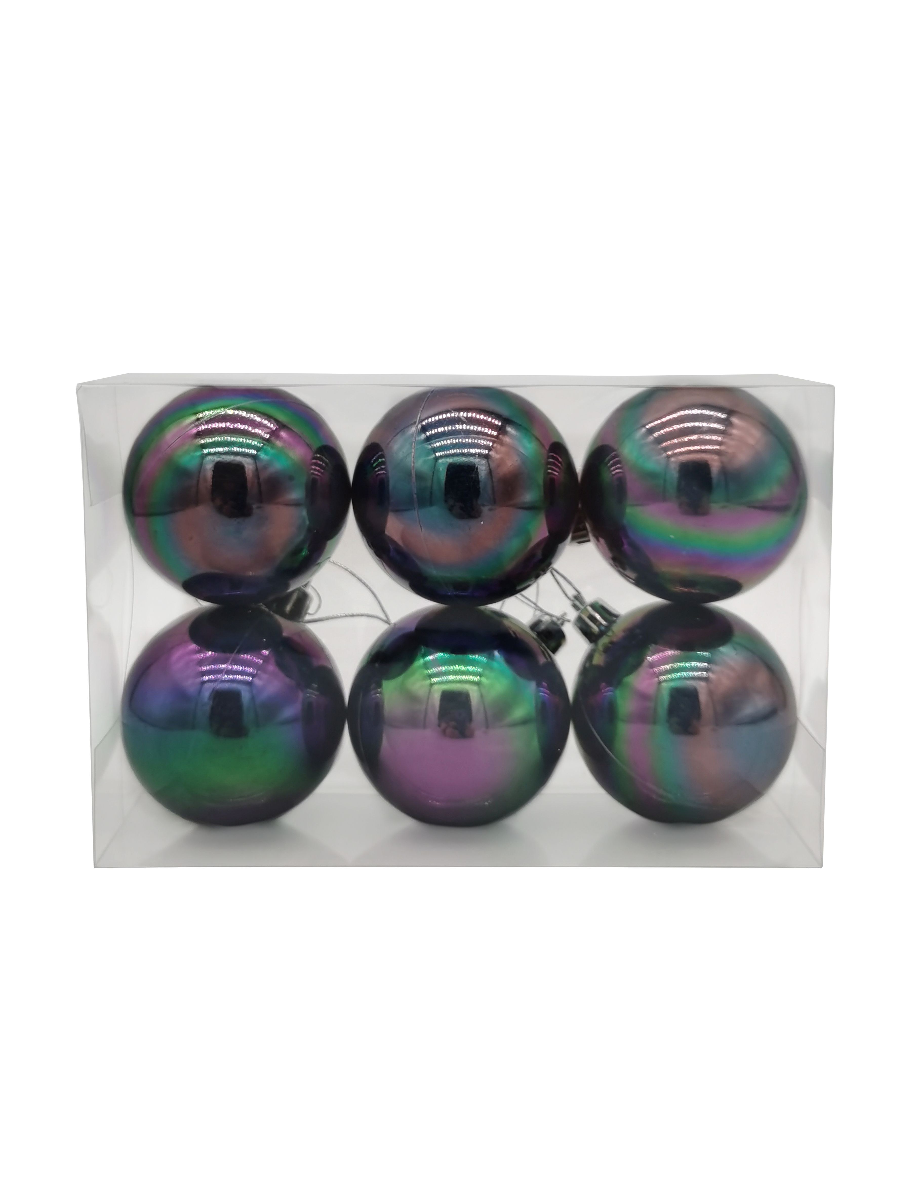 Изображение товара Новогоднее подвесное украшение: 6 шт., 6х6х6, арт.95114