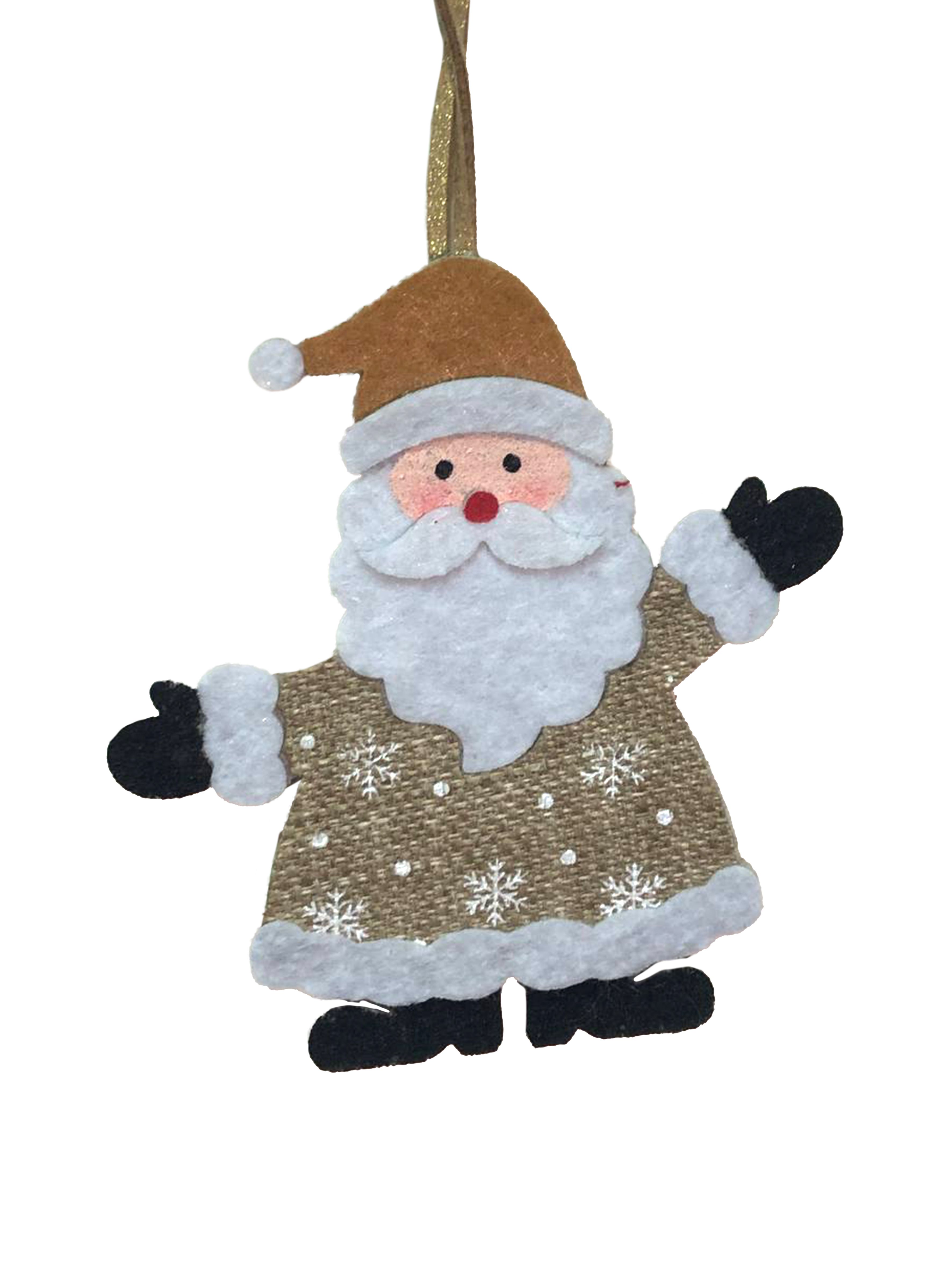 Изображение товара Новогоднее подвесное украшение многоцветное 9,5x0,7x11 см, арт.95294