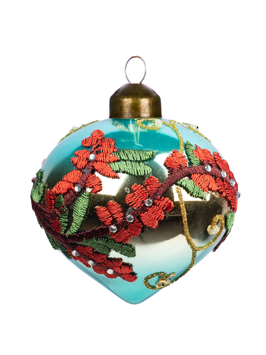 Изображение товара Новогоднее подвесное украшение 8x8x9 арт 91555 яркий многоцветный дизайн