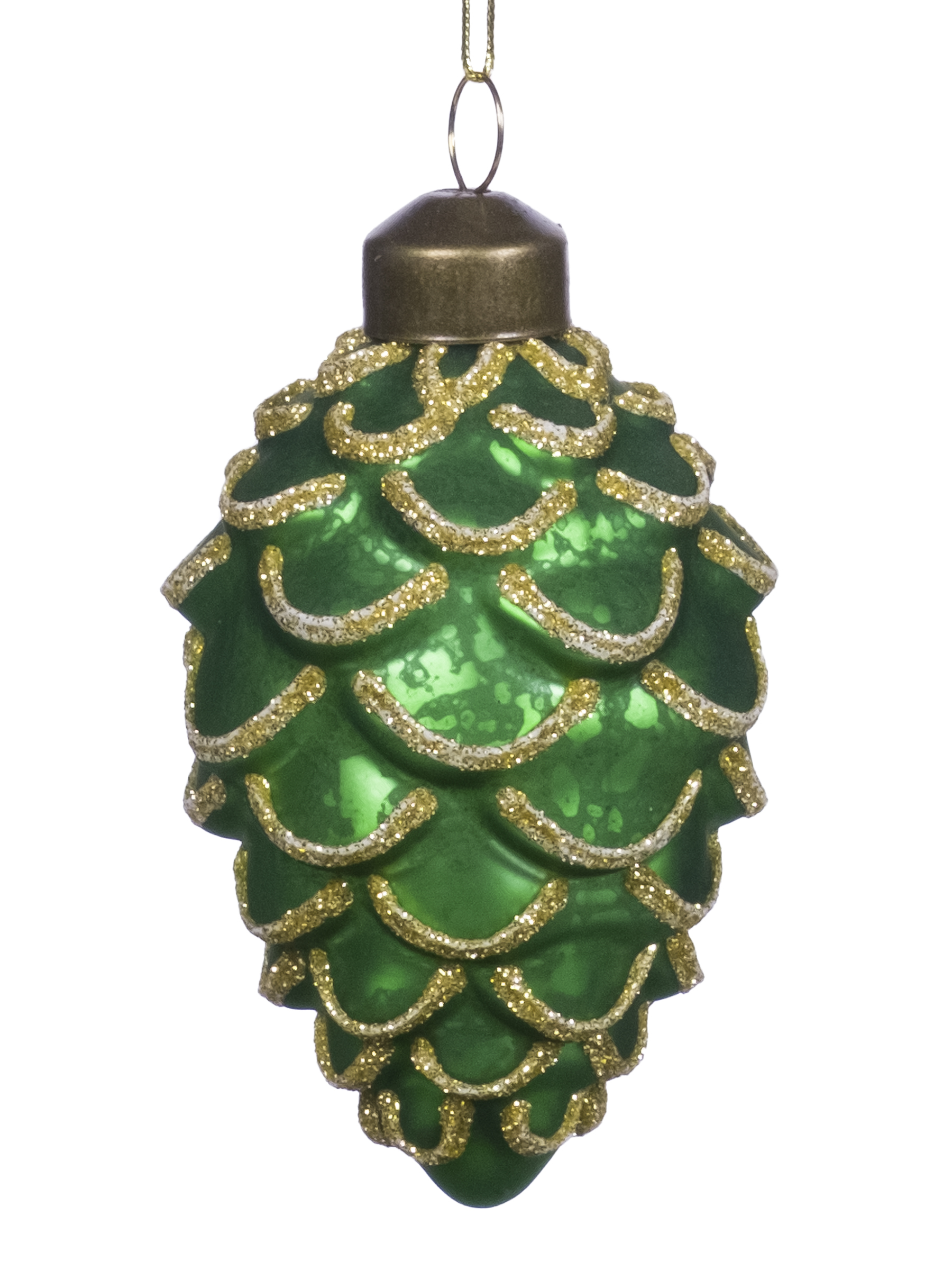 Изображение товара Новогоднее подвесное украшение Феникс-Презент зеленого цвета