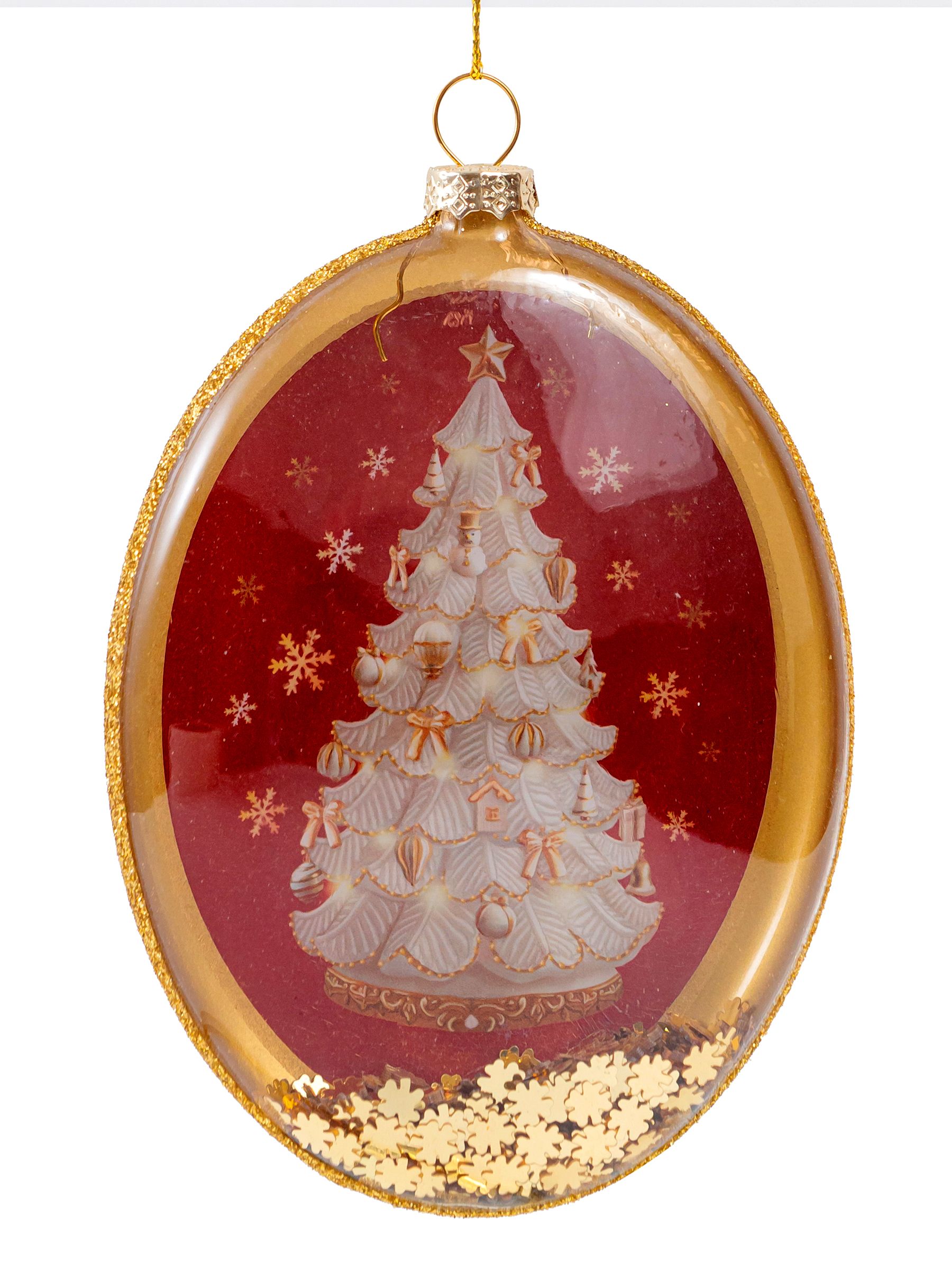 Изображение товара Новогоднее подвесное украшение яркое многоцветное 9x3,5x13,7 арт.95554