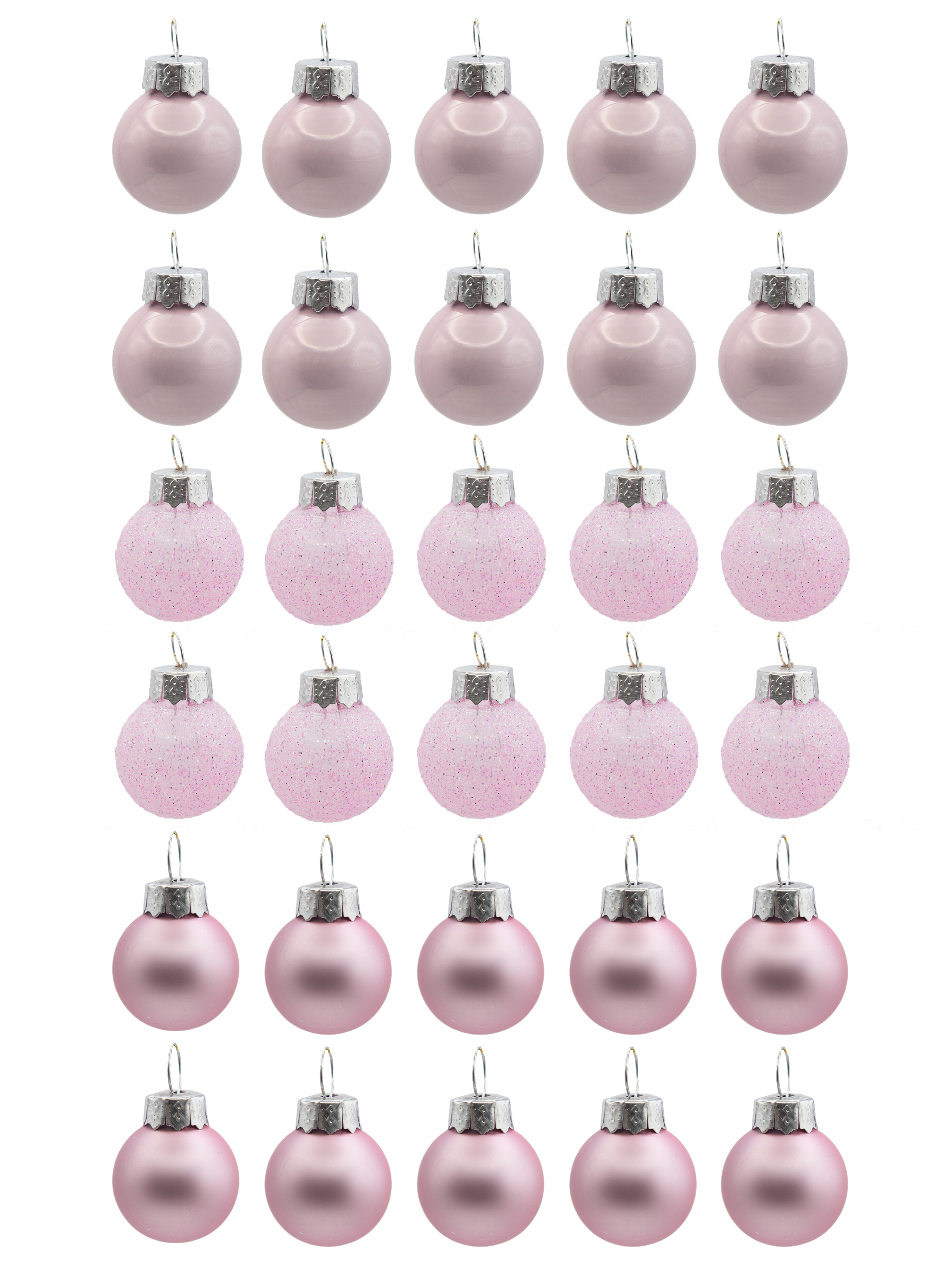 Изображение товара Новогоднее стеклянное подвесное украшение 2,5x2,5x2,5 арт.92659