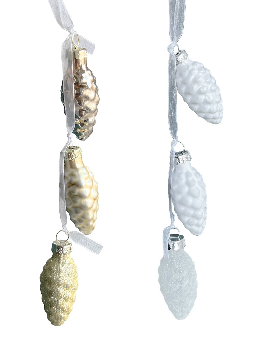 Изображение товара Новогоднее подвесное украшение яркое многоцветное 2,5х6х2,5 арт.95669