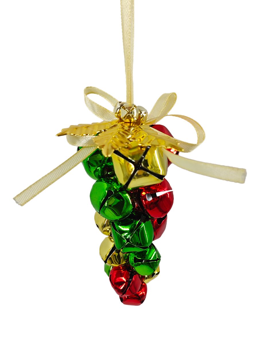 Изображение товара Новогоднее подвесное украшение, многоцветное, 6х7х14,5 см, арт.94640