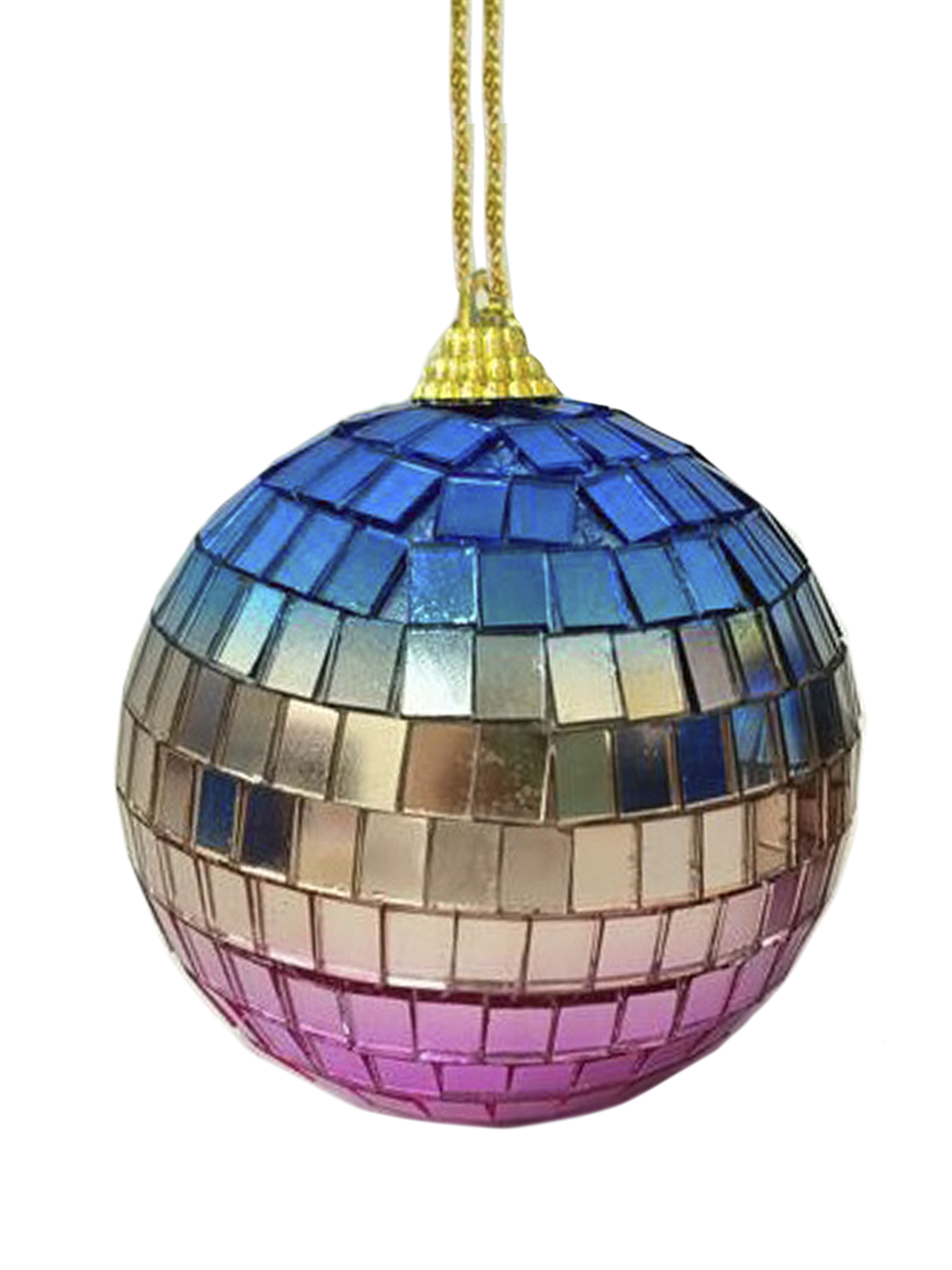 Изображение товара Новогоднее подвесное украшение 10х10х10 арт.93322 многоцветное