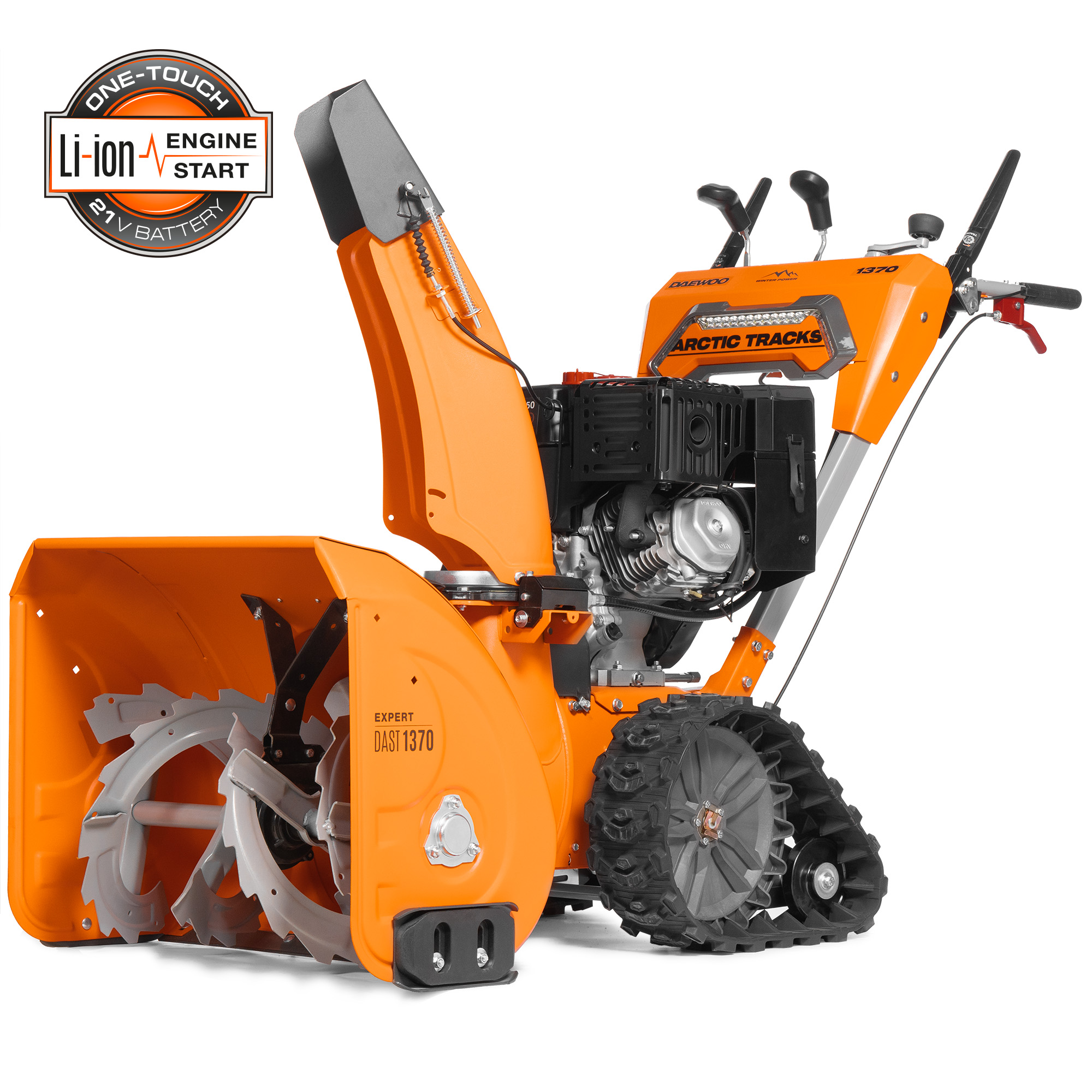 Изображение товара Бензиновый снегоуборщик Daewoo Dast 1370 Lct 67 см 11 л.с.