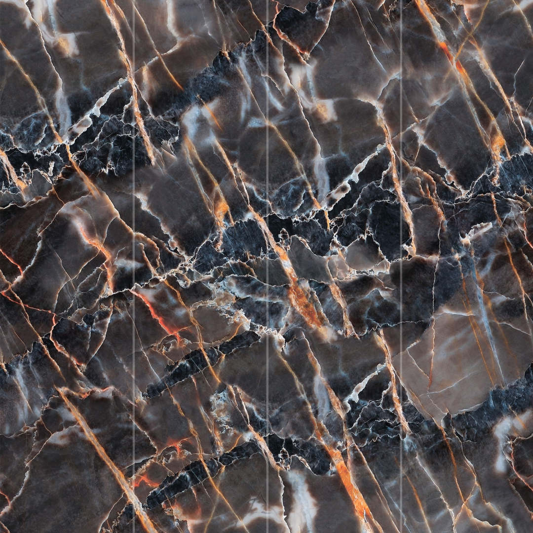 Изображение товара Панель ПВХ Stella Slim 5мм Light Мрамор Барокко для отделки интерьера