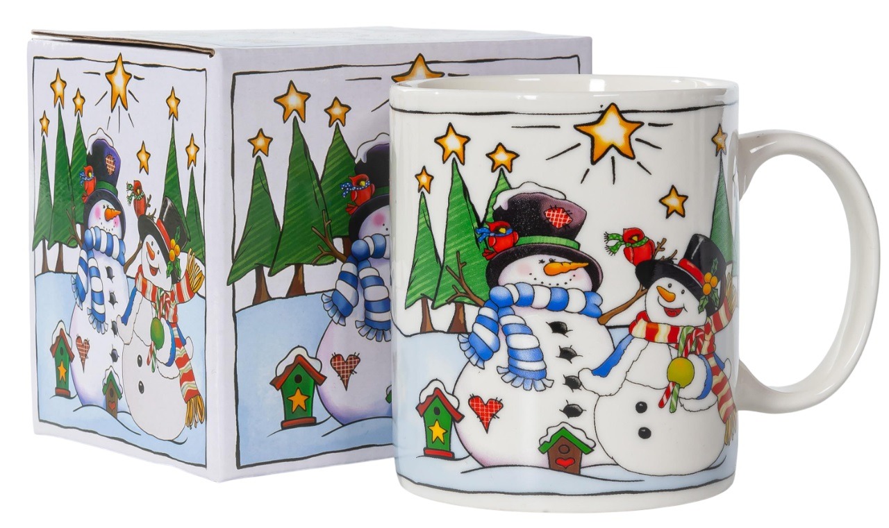 Изображение товара Кружка Olaff Потрясающий сюрприз фарфор 350 мл многоцветный подарочная упаковка