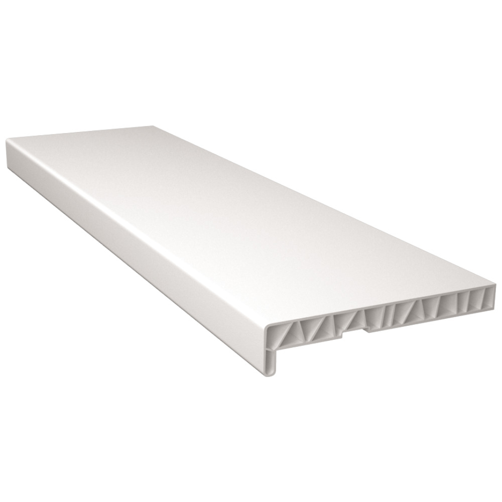 Изображение товара Подоконник ПВХ Белый 1500х200х20 двуслойный в упаковке 2 шт.