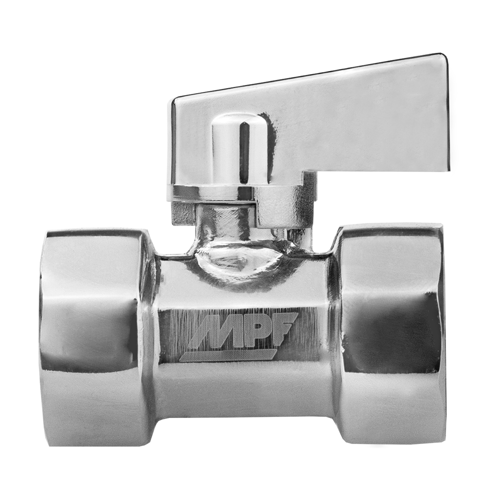 Изображение товара Кран шаровой MPF D 1/2 внутренняя резьба латунь хром