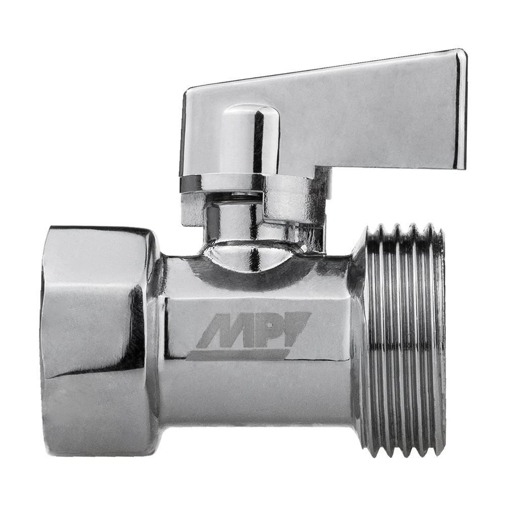 Изображение товара Кран шаровой MPF D 1/2" х 3/4"латунь хром