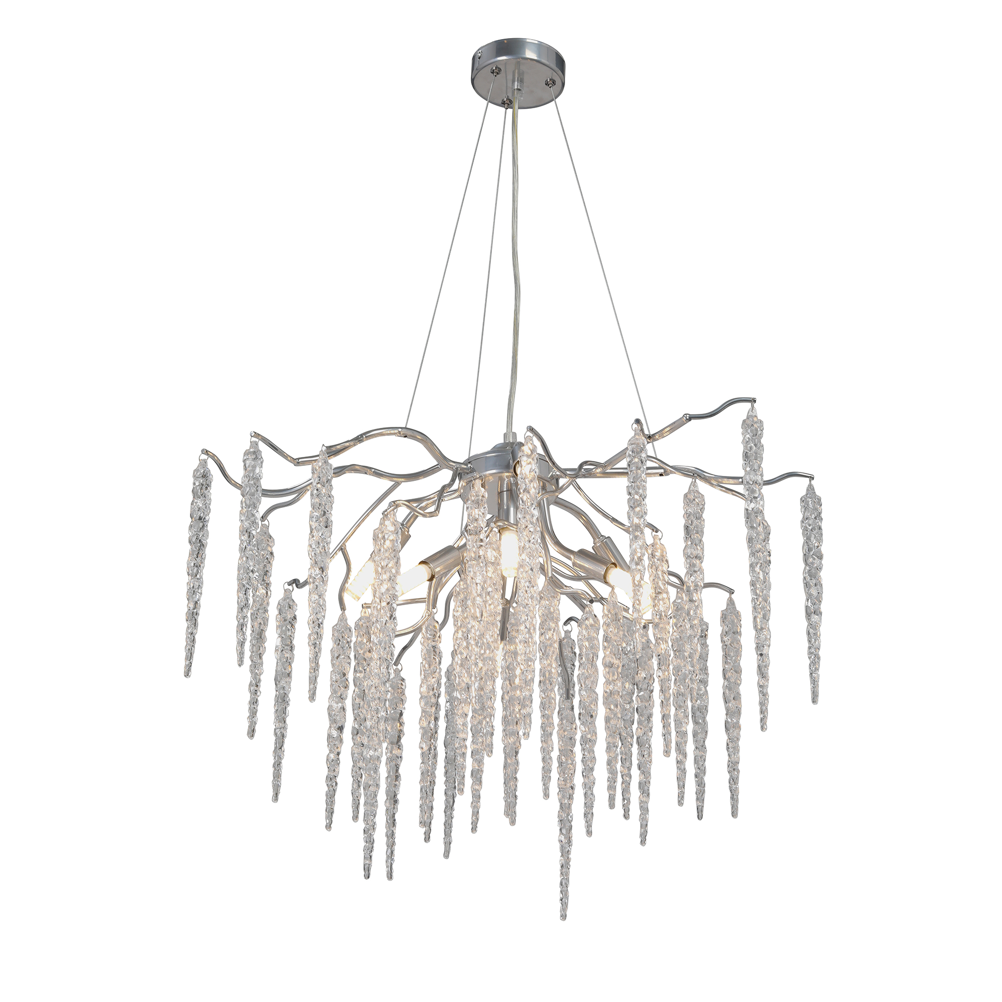 Изображение товара Люстра подвесная Vitaluce V2875-9/7S, 7xG9 макс. 35Вт хромовая