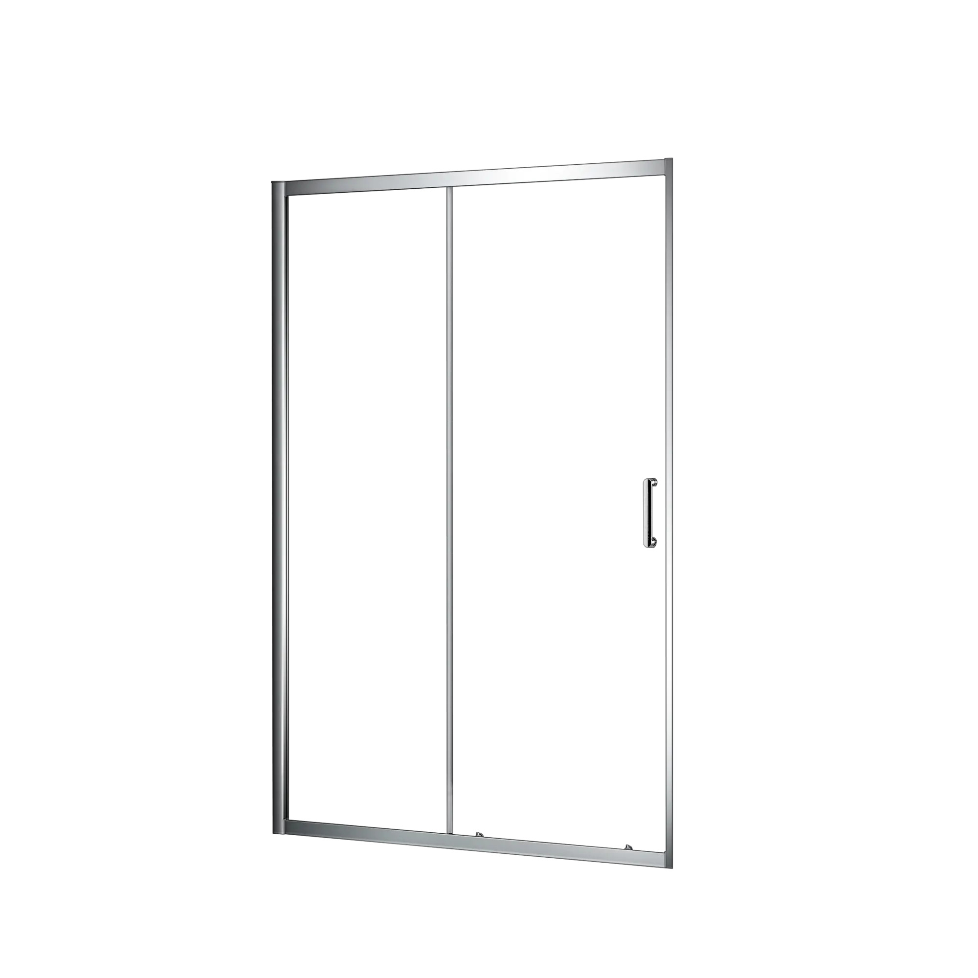Изображение товара Дверь в душевую Jazz 1СТВ 185x140 см прозрачный хром алюминиевая фиксированная установка