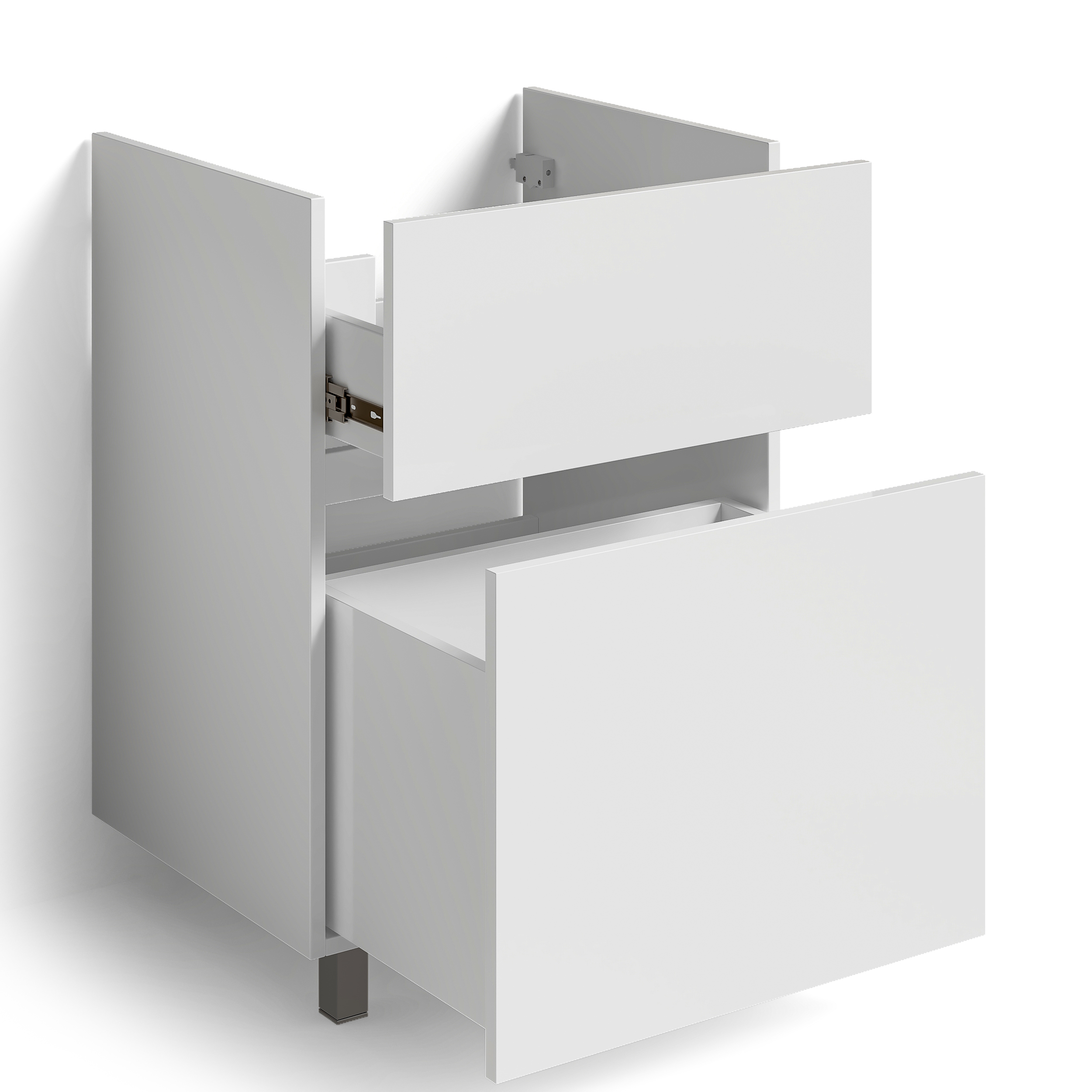 Изображение товара Тумба под стиральную машину Nova напольный распашной  88,5x58 см глянец белый (раковина арт. 5747429, 5747428)