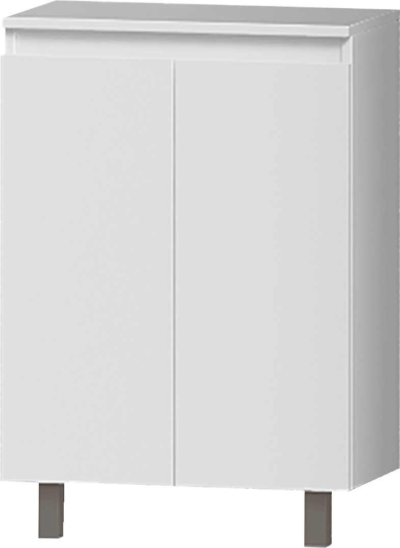 Изображение товара Шкаф напольный Nova 75x60 см глянец белый для ванной