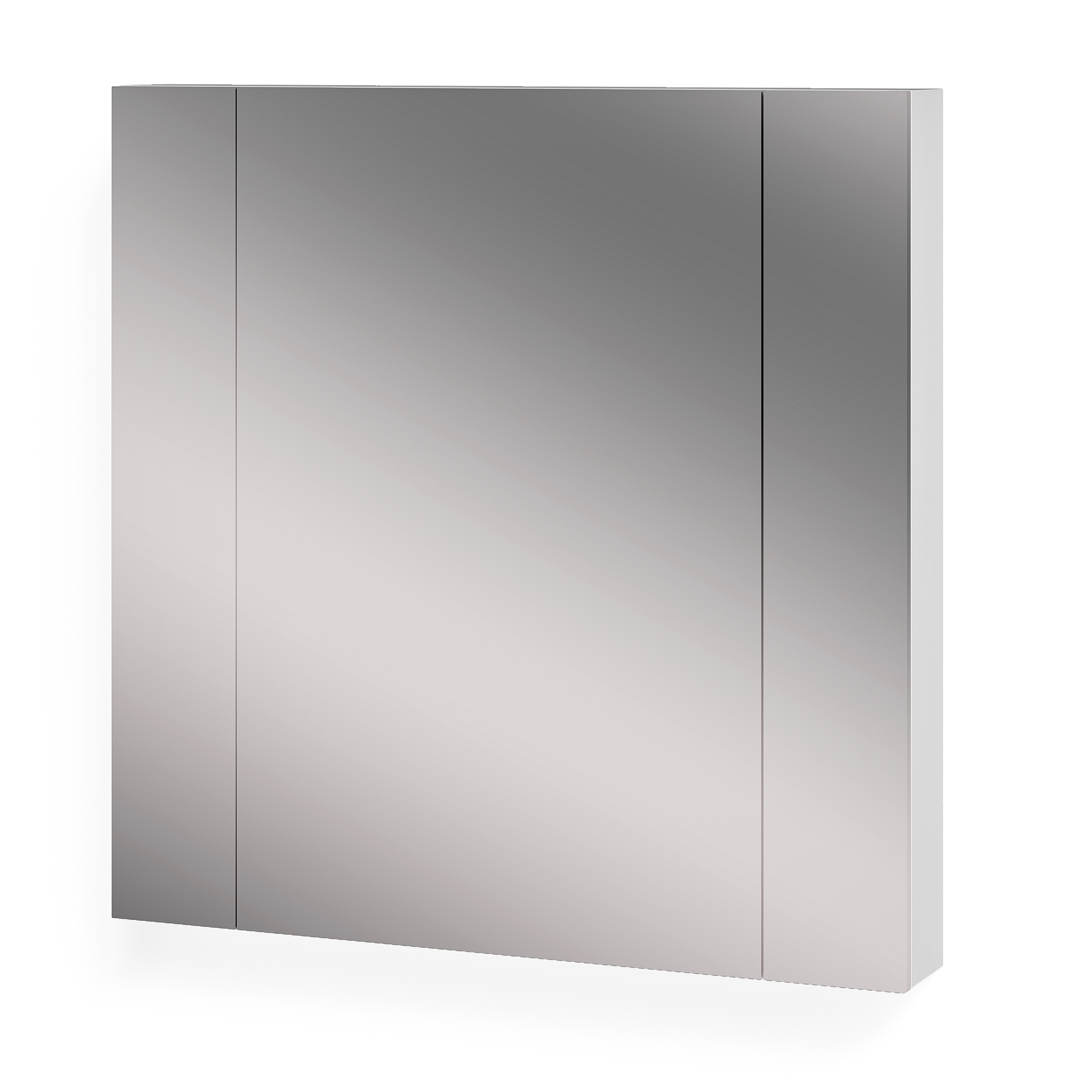 Изображение товара Зеркальный шкаф для ванной Nova 90x90 глянец белый, распашной, навесной