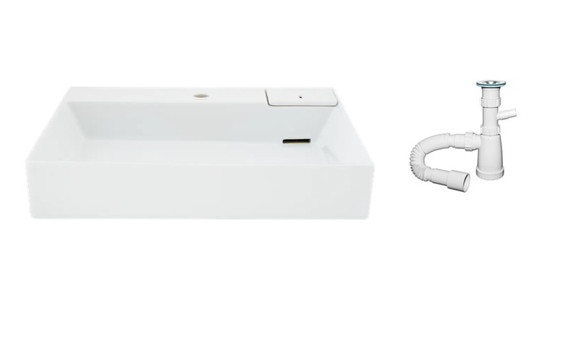 Изображение товара Комплект Шарман (Раковина на стир маш Шарм + сифон)