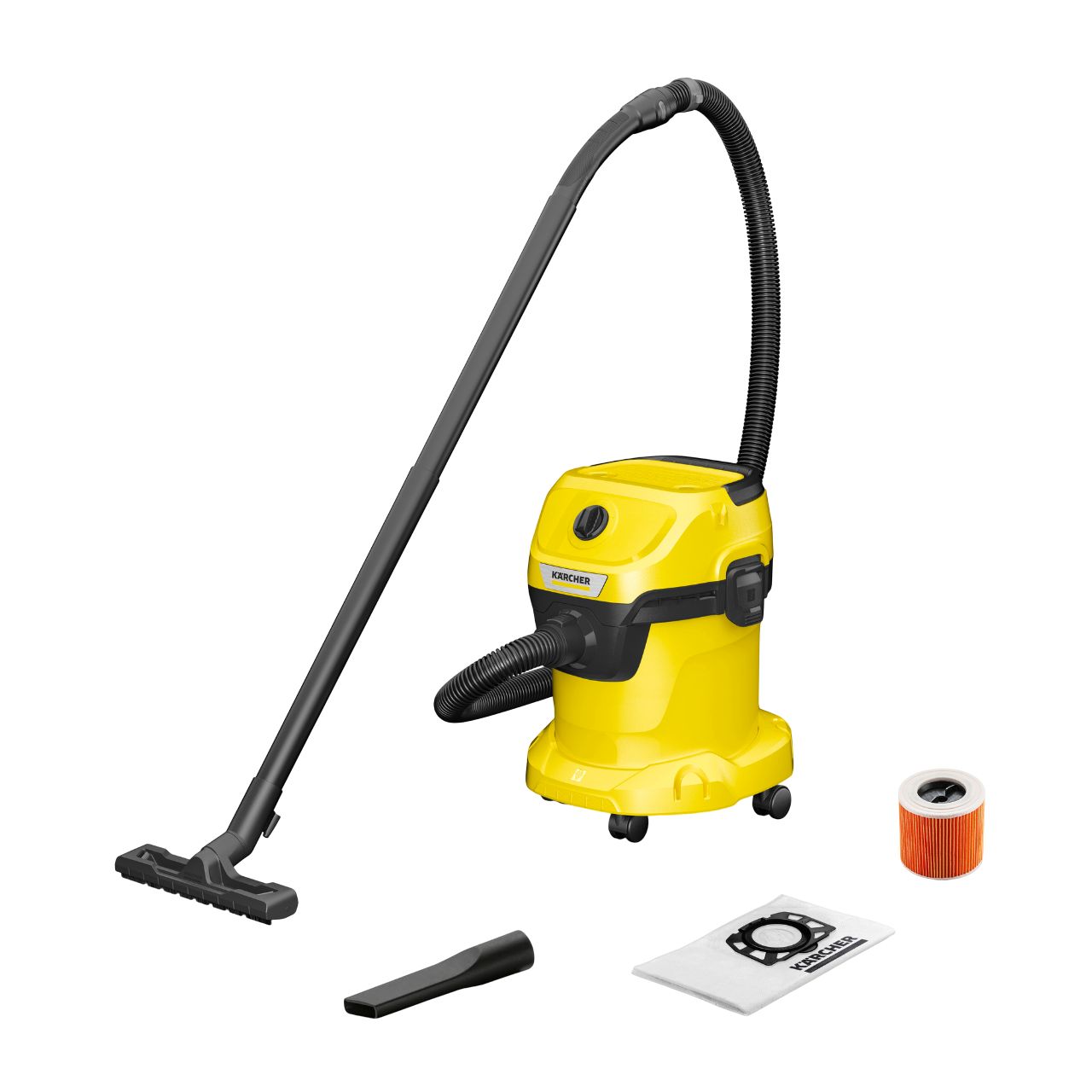 Изображение товара Пылесос KARCHER WD 3 V-15/4/20 для сухой и влажной уборки 1000 Вт