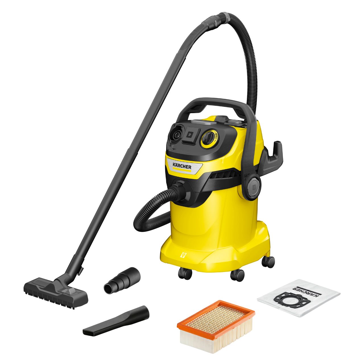 Изображение товара Пылесос KARCHER WD 5 P V-25/5/22 мощный хозяйственный и строительный