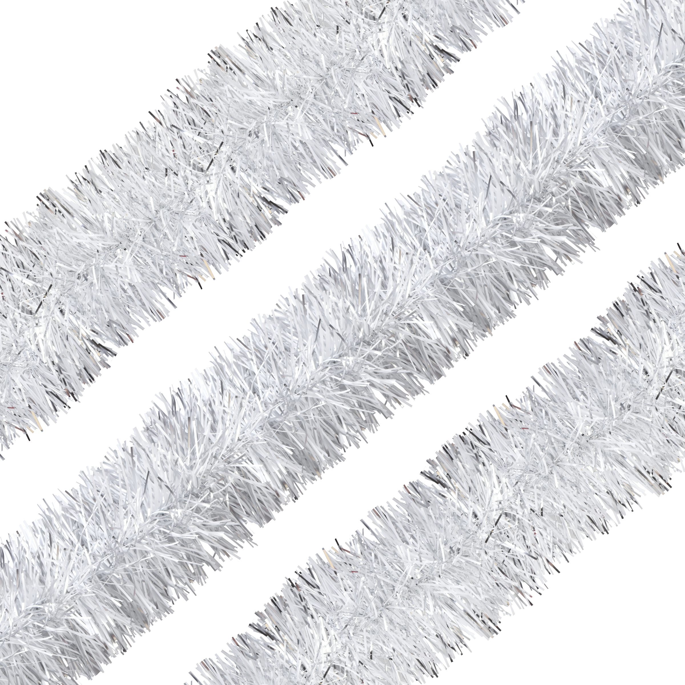 Изображение товара Мишура двухцветная d=10см Арт. 9985047, 2м