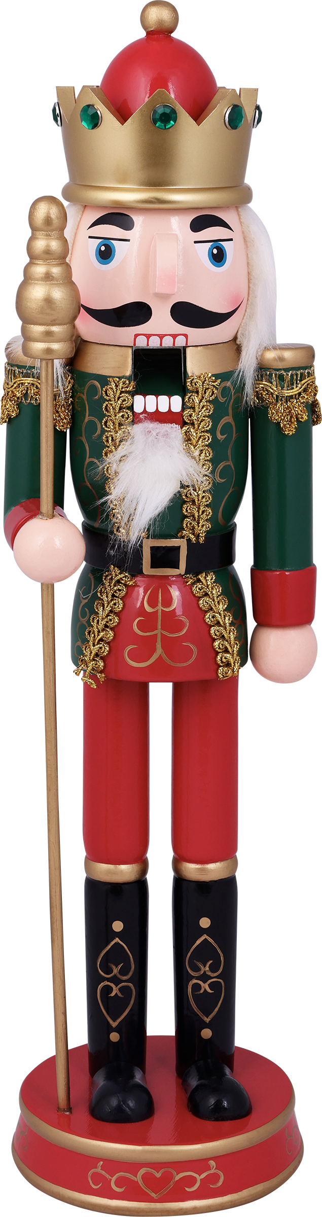 Изображение товара Сувенир новогодний HOMECLUB Щелкунчик 38см, дерево, в ассорт.