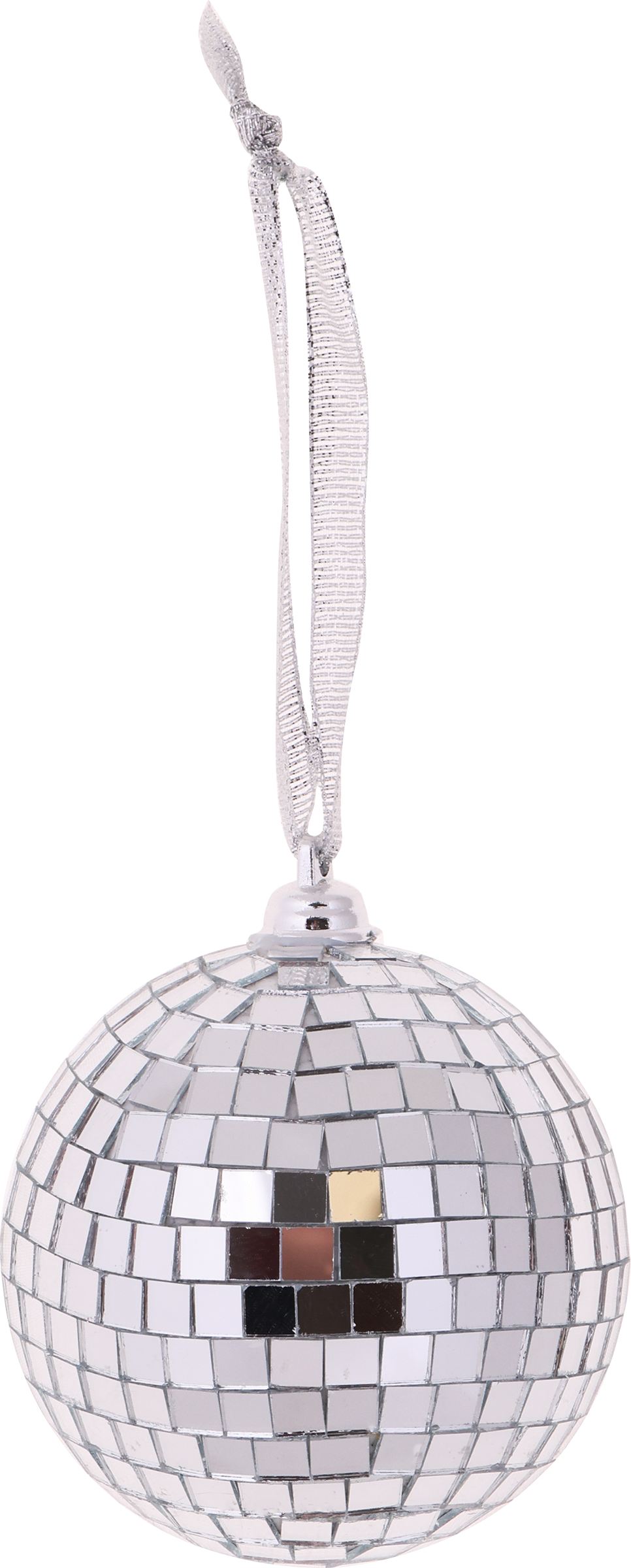 Изображение товара Шар елочный HOMECLUB Диско-шар d=8см, золото/серебро