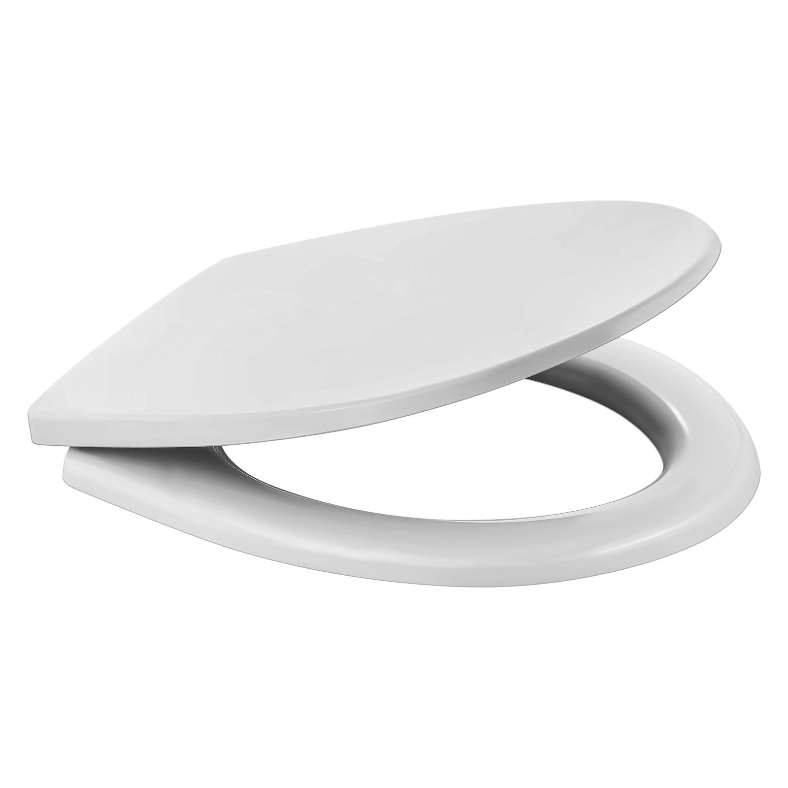 Изображение товара Сиденье для унитаза Elisa PP белый, регулируемое из полипропилена