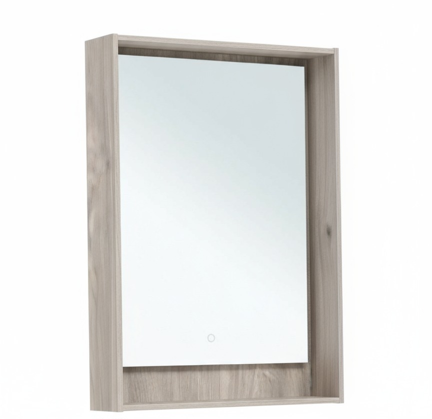 Изображение товара Зеркало-полка AQUANET Данкель (MILAN) 60 LED дуб велла с подсветкой