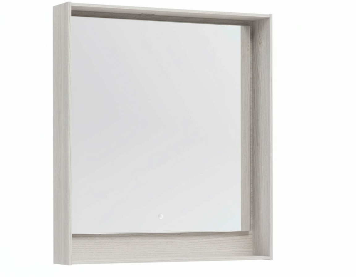 Изображение товара Зеркало-полка AQUANET Данкель MILAN 80 LED дуб велла с подсветкой и сенсорным управлением
