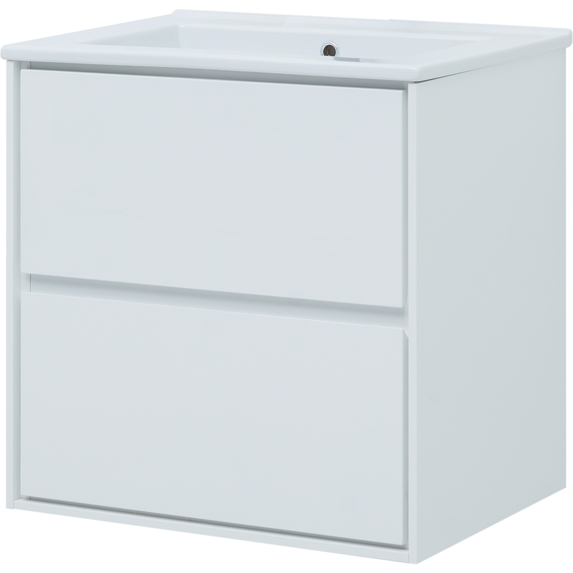 Изображение товара Подвесная тумба под раковину AQUANET Данкель 65 белый глянец