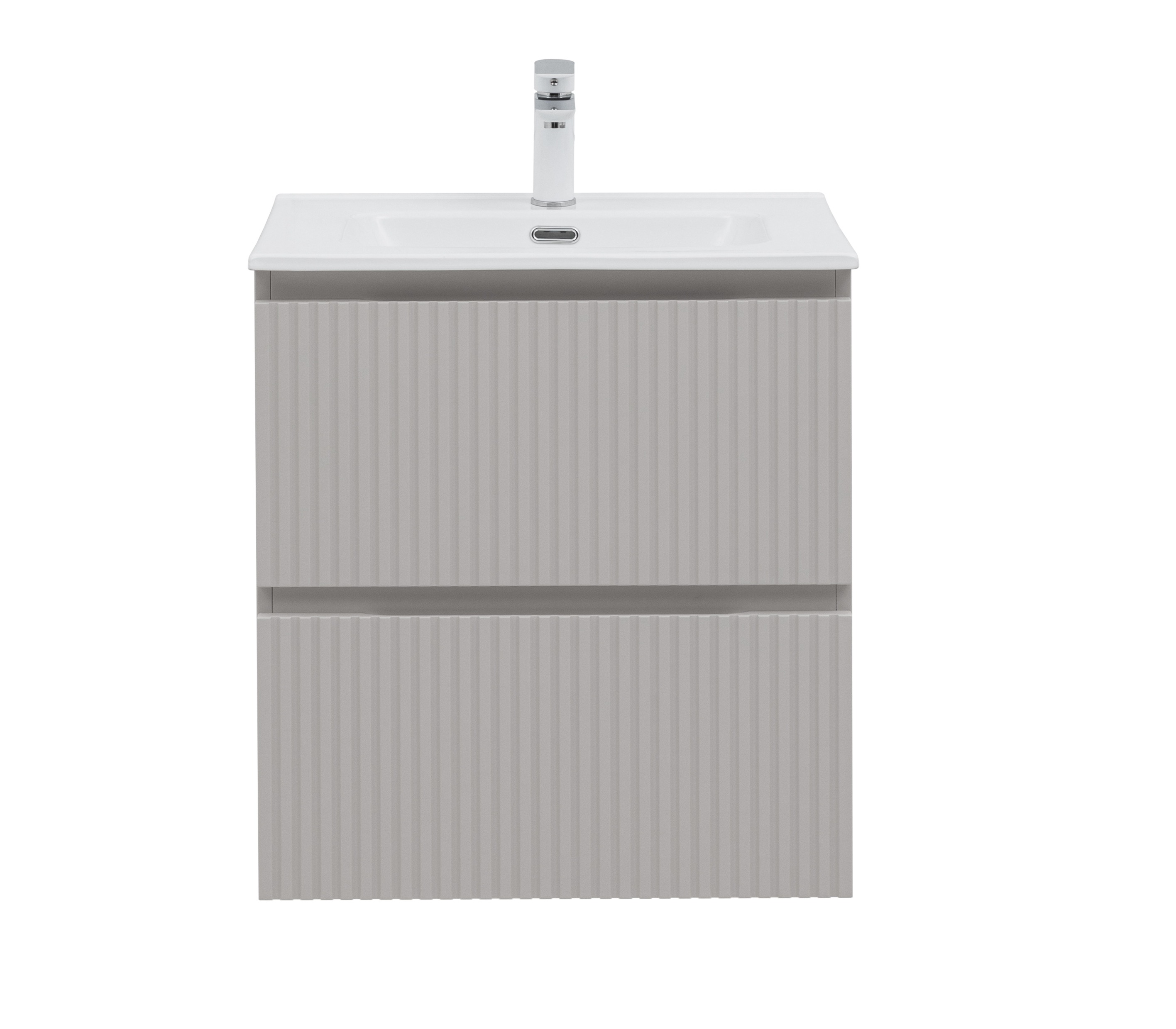 Изображение товара Подвесная тумба под раковину AQUANET Джейн 60 бежевого цвета