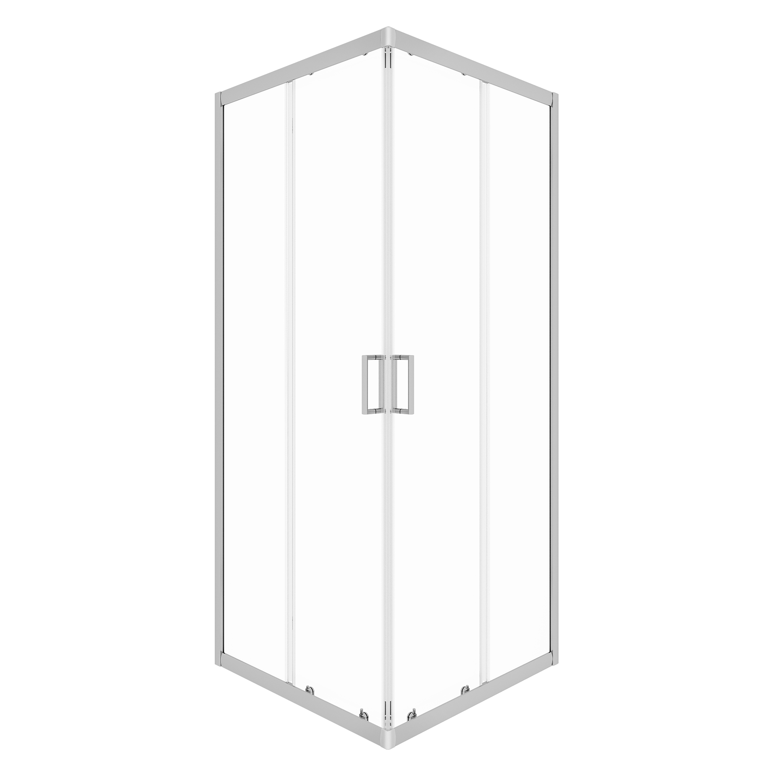 Изображение товара Душевая ширма Malva Хром 90х90х200 см с раздвижной дверью