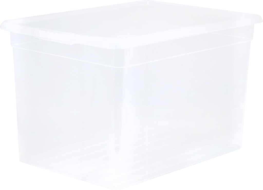 Изображение товара Ящик для хранения с крышкой 365 ДНЕЙ 10л Арт FB1051 белый
