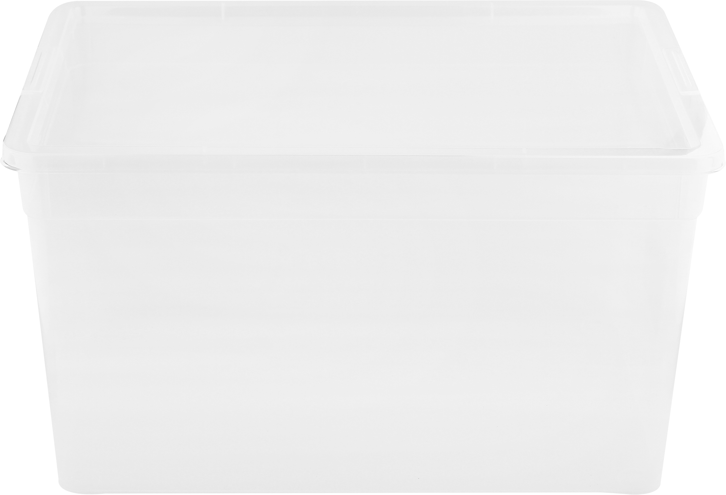 Изображение товара Ящик для хранения 365 ДНЕЙ 16л с крышкой прямоугольный белый