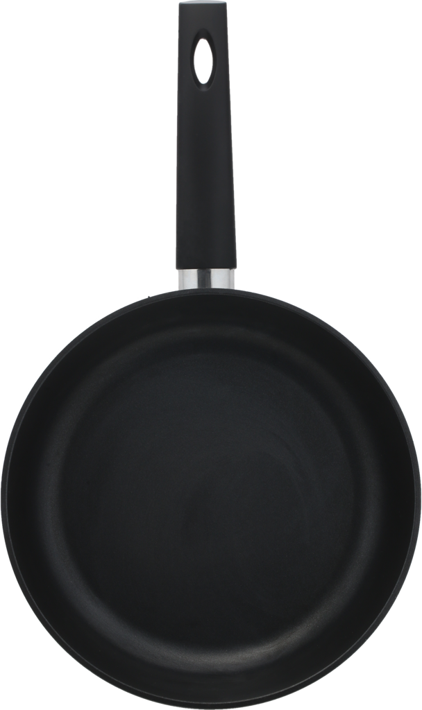 Изображение товара Сковорода HOMECLUB Basic 28 см литая алюминиевая с ручкой soft-touch