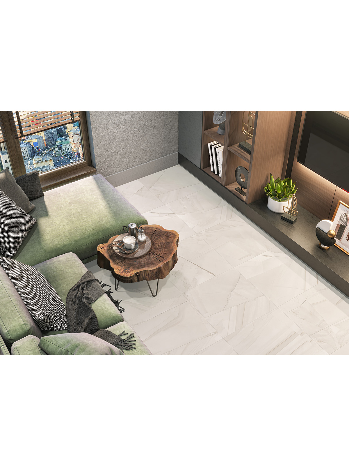 Изображение товара Керамогранит Delacora Impression Crema 60Х60 см 1,44 м2